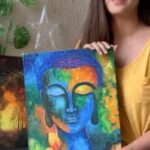 Ishita Dutta Instagram – Our farmers, truck drivers, shop vendors and more heroes like them have been our constant support in these challenging times. I’m doing my bit by donating this artwork. Kudos to @smilefoundationindia and @lays_india for being such a support to these people. You can buy/see the artwork at @artandfound.co 
To become a part of this cause, log on to www.theheartwork.support .

#ArtworkForHeartwork #heartwork