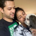 Ishita Dutta Instagram - With happy always happy... @vatsalsheth @iamhappydutta
