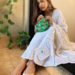 Ishita Dutta Instagram - ❤️❤️❤️ Wearing @lavanyathelabel Shoes and bag @kottagekulture