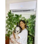 Ishita Dutta Instagram - All set for my 8 hours of perfect #beautysleep with the new VarioQool inverter air conditioner from @cruise_ac Their new AC collection is super stylish and ultra quiet! #cruiseac #Varioqoolac #summerhacks #summertips #luxuryliving