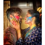 Ishita Dutta Instagram – Happy Holi ❤️💙🧡💛💚💜