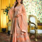 Ishita Dutta Instagram - 🌸🌸🌸 Wearing @jiyabyveerdesign