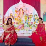 Ishita Dutta Instagram - #happyashtami 🙏🏻🙏🏻🙏🏻 @iamtanushreeduttaofficial