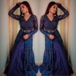 Ishita Dutta Instagram - Styled by @natashaabothra Assisted by @_alishamistry_ Outfit: @farzeen_couture Accessories: @meraki.mumbai