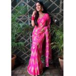 Ishita Dutta Instagram – 🌸🌸🌸
Pic credit @manoj.chandila 😶 am watching ya 🤪
Styled by @devikamm