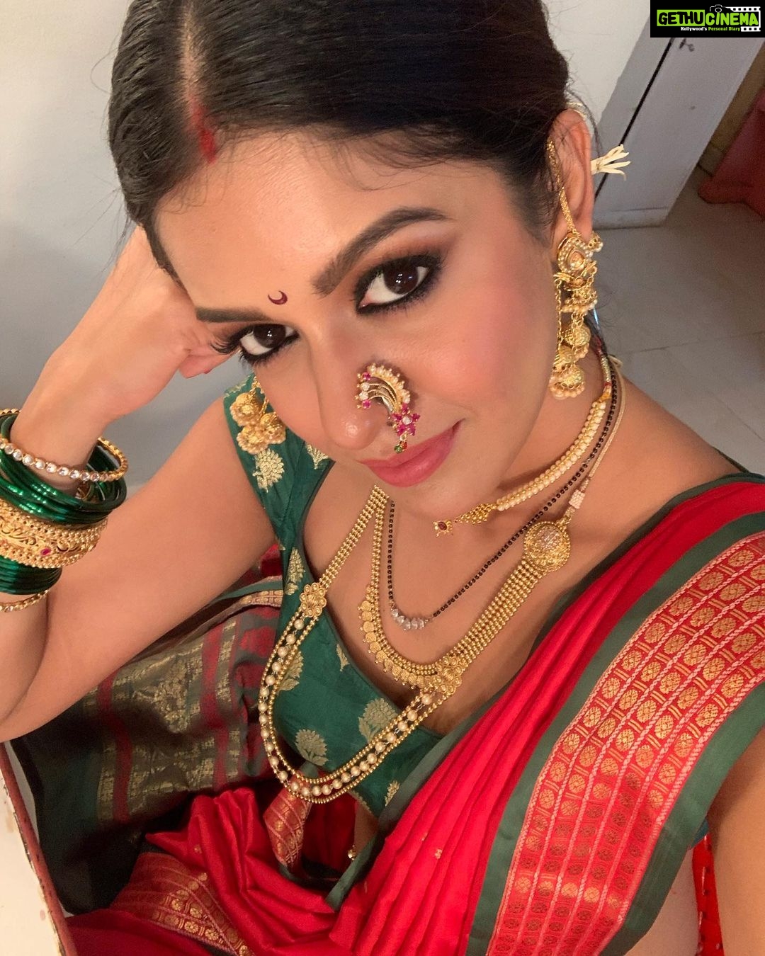 Ishita Dutta Instagram - #marathimulgiswag ❤️❤️❤️