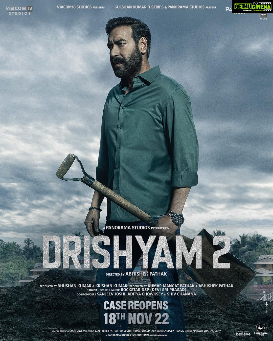 Ishita Dutta Instagram - Sawaal yeh nahin ki aapki aakhon ke saamne kya hai; sawaal yeh hai ki aap dekh kya rahe hain. #Drishyam2 Case Reopens on 18th November, 2022. @ajaydevgn #AkshayeKhanna @tabutiful @shriya_saran1109 #RajatKapoor #MrunalJadhav @abhishekpathakk #BhushanKumar @kumarmangatpathak #KrishanKumar @ajit_andhare @thisisdsp @sanju_r_joshi #AdityaChowksey @shivchanana @panorama_studios @viacom18studios @tseriesfilms #Drishyam2 #VijaySalgoankar