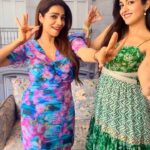 Ishita Dutta Instagram - Our level of crazy🤪😂 @ishidutta @tanvithakker #chakachak #dancereels #feelitreelit #feelkaroreelkaro #ishitadutta #tanvithakker