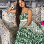 Ishita Dutta Instagram - #summervibes 💚 Styling: @styling.your.soul Outfit: @lavanyathelabel Accessories: @nivi_accessories Shoes: @houseofjuttis Bag: @newleaf.store Bracelet: @ami_s_label