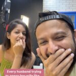 Ishita Dutta Instagram - She’s so used to it that this is no longer new for her😂 #justforlaughs #ahahchallenge #actorslife #couplegoals #ishitavatsal #ishitadutta #vatsalsheth Qyuki Digital Media