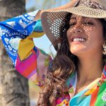 Ishita Dutta Instagram - Vacay vibes 🏖 Earrings: @nivi_accessories Styling: @styleitupbyaashna