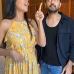 Ishita Dutta Instagram - Guess what I got….. Outfit: @neofaaofficial Styling: @styling.your.soul #couplegoals #funnyvideos #husbandandwife #justforfun #justforlaughs
