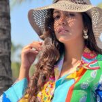 Ishita Dutta Instagram - Vacay vibes 🏖 Earrings: @nivi_accessories Styling: @styleitupbyaashna