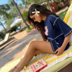 Ishita Dutta Instagram - Weekend vibes…. #throwback #goa Wearing @hersheinbox Location @caravelabeachresort
