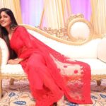 Ishita Dutta Instagram - On popular demand… The red look ❤️