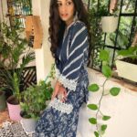 Ishita Dutta Instagram - Happy Sunday ❤️ Outfit: @shopmulmul Jewellery: @housejewellery2019 Styling: @stylekarma.bynupur