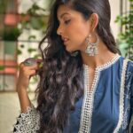 Ishita Dutta Instagram - Happy Sunday ❤️ Outfit: @shopmulmul Jewellery: @housejewellery2019 Styling: @stylekarma.bynupur