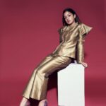 Ishita Dutta Instagram - Step up and glow ✨ Styling & Concept: @styleitupbyaashna Photography: @mandar__ Outfit: @tailleur.india Rings: @fashionjewellery_21 HMU: @makeupbyheenal Studio: @studio211mumbai
