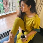 Ishita Dutta Instagram - Me n my morning coffee… #nofilter Wearing @nylangan