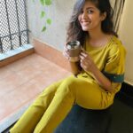 Ishita Dutta Instagram - Me n my morning coffee… #nofilter Wearing @nylangan