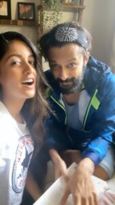 Ishita Dutta Instagram - Love at first sight ❤️ #aakhonmeinteri #followingthetrend #lovestory @vatsalsheth