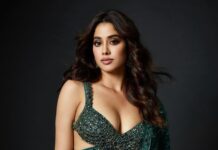 Janhvi Kapoor Instagram - I think I found my new favourite colour #diwaliszn 💥