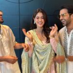 Janhvi Kapoor Instagram – #MrandMrsMahi + निर्देशक साहब 🏏 🪔 

#HappyDiwali ✨