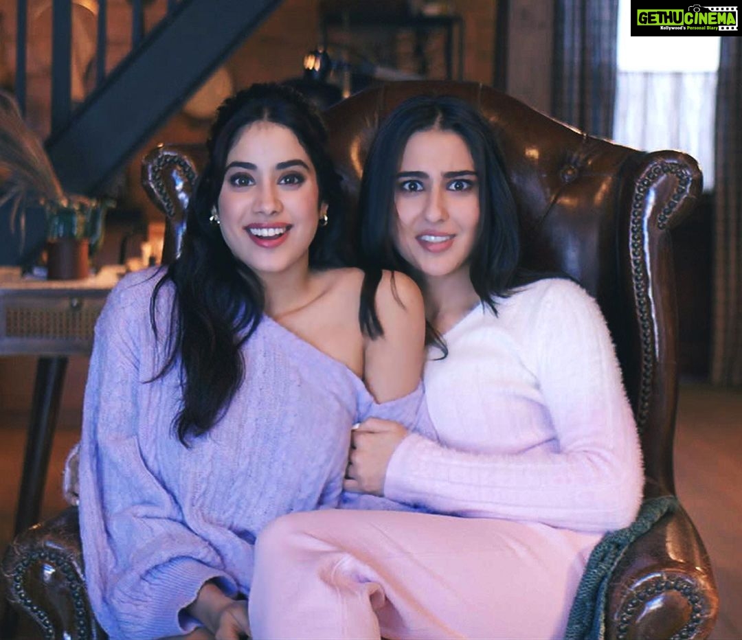 Janhvi Kapoor Instagram - Travel adventures ✔️ koffee dates ✔️ and now co-stars! 💕