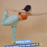 Janhvi Kapoor Instagram - Oops! My yoga playlist is only on dance-asana mood today.🧘‍♀️ Bust out your #ManikeMove only on #YouTubeShorts & share with me. @YouTubeIndia @tseries.official