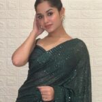 Jannat Zubair Rahmani Instagram - Happy Diwali ✨🪔 Outfit @krupa_jain Jewellery @tandjjewelhouse Stylist @styledbysujata