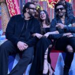 Jannat Zubair Rahmani Instagram - An evening filled with love and laughter with the best people @itsrohitshetty sir and @ranveersingh ♥️ KKK GRAND FINALE DONE RIGHT with TEAM CIRKUS All the very best! #Cirkus2022
