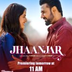 Jasmin Bhasin Instagram – Jo lafz bayaan nahin kar paate, kabhi kabhi wo #Jhaanjar ki jhankaar bayaan kar jaati hai! ✨❣️

#Jhaanjar premiering tomorrow at 11am

#HoneymoonOn25thOct

@gippygrewal @amarpreetchhabra @ijassimaan @irajdhaliwalofficial @harinder_bhullar @jyotiarora _57 @sukhwinderchahal @meenupahwa1976 @namartathapaofficial @Sharanpreet_kaur_matharoo @designer_noor14 @burtonritchie @mukesh24fps @attar_singh_saini @omkar_joshi_07 #SimmerpalSingh #BhushanKumar #KrishanKumar #HarmanBaweja @vicky_bahri @tseries.official @tseriesfilms @bawejastudios @nareshkathooria @bpraak @jaani777 @shivchanana @iseemakaushal @sohi_sardar @harbysangha @karamjitanmol @officialnasirchinjyoti @nirmal_rishi_official