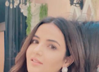 Jasmin Bhasin Instagram - Oops😝 #reels #reelsinstagram #reelitfeelit #OOPSwithKing #OOPS #champagnetalk