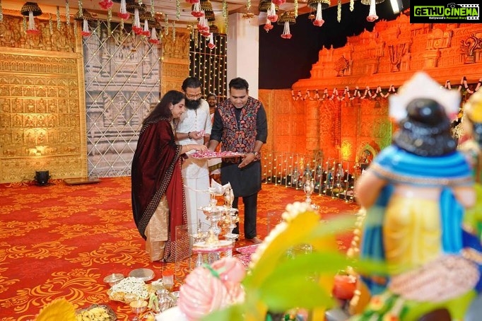 Jayasurya Instagram - Thank you Kalyan family for the invitation. It was a truly memorable day for us. I have always been in awe of your love ,care and hospitality. You made each and every guest of yours feel special and welcome and that can come only from a place of kindness and humility. Ramesh, you are a gem. This is a moment I will treasure forever. @kalyanjewellers_official @rameshkalyanaraman