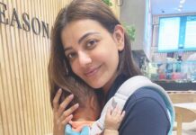 Kajal Aggarwal Instagram - #Doublethetrouble #twicethefun 🤱🏻