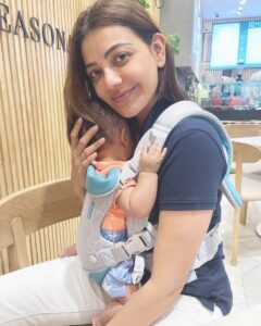 Kajal Aggarwal Instagram - #Doublethetrouble #twicethefun 🤱🏻