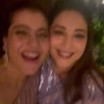 Kajol Instagram - With the original Dancing Queen ! @madhuridixitnene thank u for making me have so much fun on the floor .. and @manishmalhotraworld thank u for making that happen . Wishing everyone a pre Diwali celebration time ! 😘