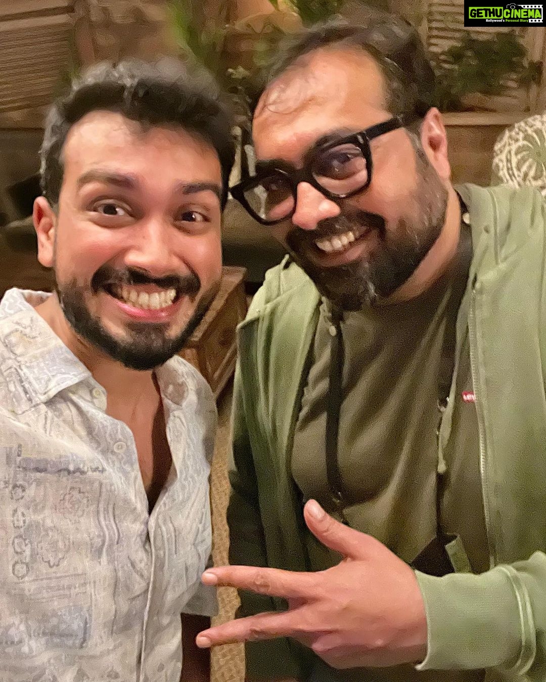 Kalidas Jayaram Instagram - Thank you @anuragkashyap10 sir for your appreciation for our film NATCHATHIRAM NAGARGIRADHU !!! Now I can’t wait for you guys to watch this film ❤️❤️❤️ August 31st here we come Soho House Mumbai