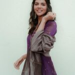 Kalyani Priyadarshan Instagram - 💜✨ Shot by @manekha_ Styled by @nikhitaniranjan Outfit @_deepthee_ Jewelry @kalyanjewellers_official Makeup @amitkagda Hair @savi.hair Team @therouteofficial