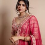 Kalyani Priyadarshan Instagram – pink. 

@kiransaphotography @archamehta @kalyanjewellers_official @bindaniofficial @therouteofficial