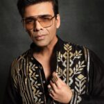Karan Johar Instagram - Diwali nights begin!!!!! In @abujanisandeepkhosla styled by @ekalakhani ❤️🧡💜💛 📷 @maajidkhan88