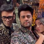 Karan Johar Instagram - We are ready for diwali!!! Are you?😜 @karanjohar @norafatehi