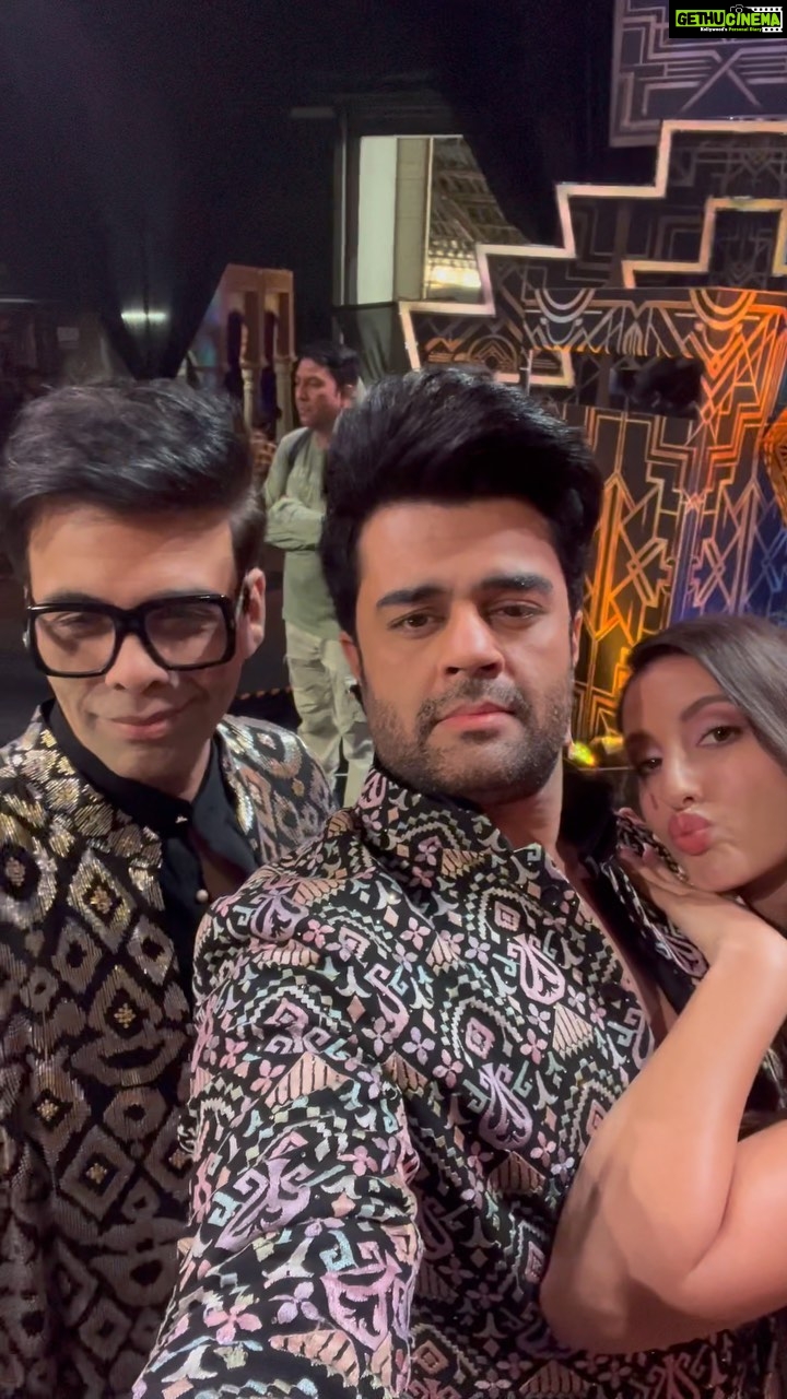 Karan Johar Instagram - We are ready for diwali!!! Are you?😜 @karanjohar @norafatehi