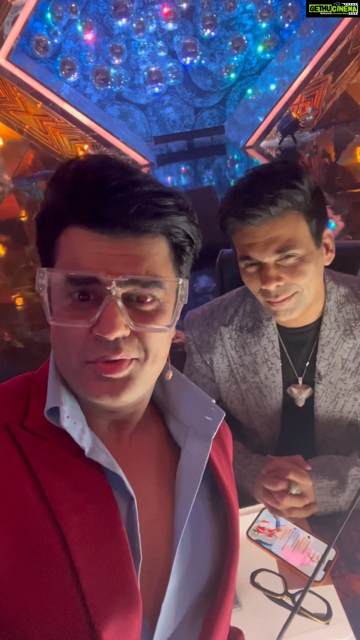 Karan Johar Instagram - And @karanjohar sir has a new name for me….watch this !!#mp #jahalk #karan #kjo #masti #bts