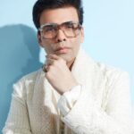 Karan Johar Instagram - The power of White light! In @farazmanan styled by @ekalakhani 📷 @rahuljhangiani