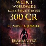 Karan Johar Instagram – Love and light ruling the global box office at #1! Entering the second week with a heart full of gratitude and excitement!!✨🔥 #Brahmastra