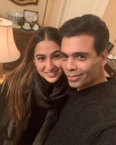 Karan Johar Instagram - Extremely excited to have @saraalikhan95 on board with us @dharmaticent to tell a powerful true story!!!! We are supremely proud to have @primevideoin with us on yet another exciting venture…. #AEWATANMEREWATAN @apoorva1972 @somenmishra Directed by Kannan Iyer and written by @darabfarooqui and Kannan Iyer