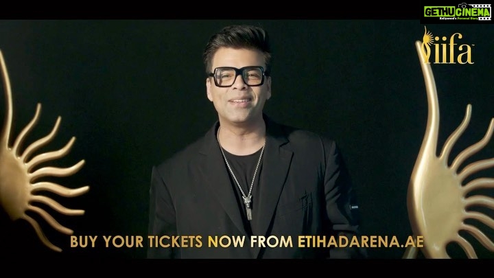 Karan Johar Instagram - IIFA is back!🥳 And so will I, with them this time as they head back to Yas Island, Abu Dhabi for the 2023 IIFA Awards. It’s time for you to get ready to join us too and book your tickets now on www.Etihadarena.ae www.iifa.com @iifa @yasisland @dctabudhabi #IIFA2023