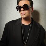 Karan Johar Instagram - In @_huemn styled by @ekalakhani ! Shot the AWARDS episode of #koffeewithkaran with a superb jury of content creators!! Can’t wait for you to meet them! 📷 @thehouseofpixels