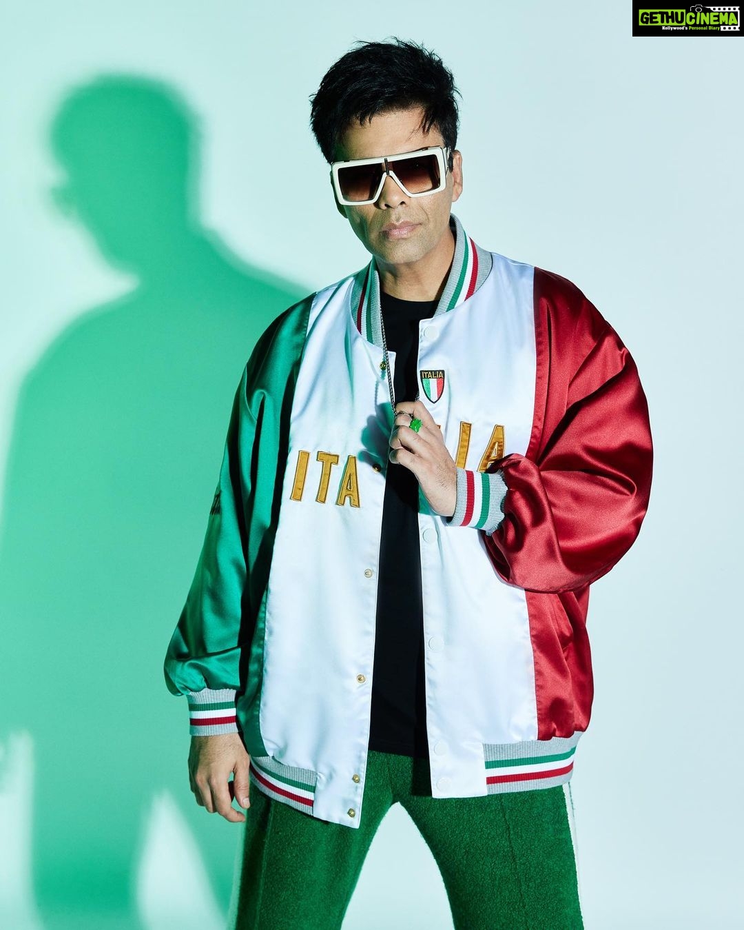 Karan Johar Instagram - Let me just flag this off… styled by @ekalakhani 📷 @sheldon.santos